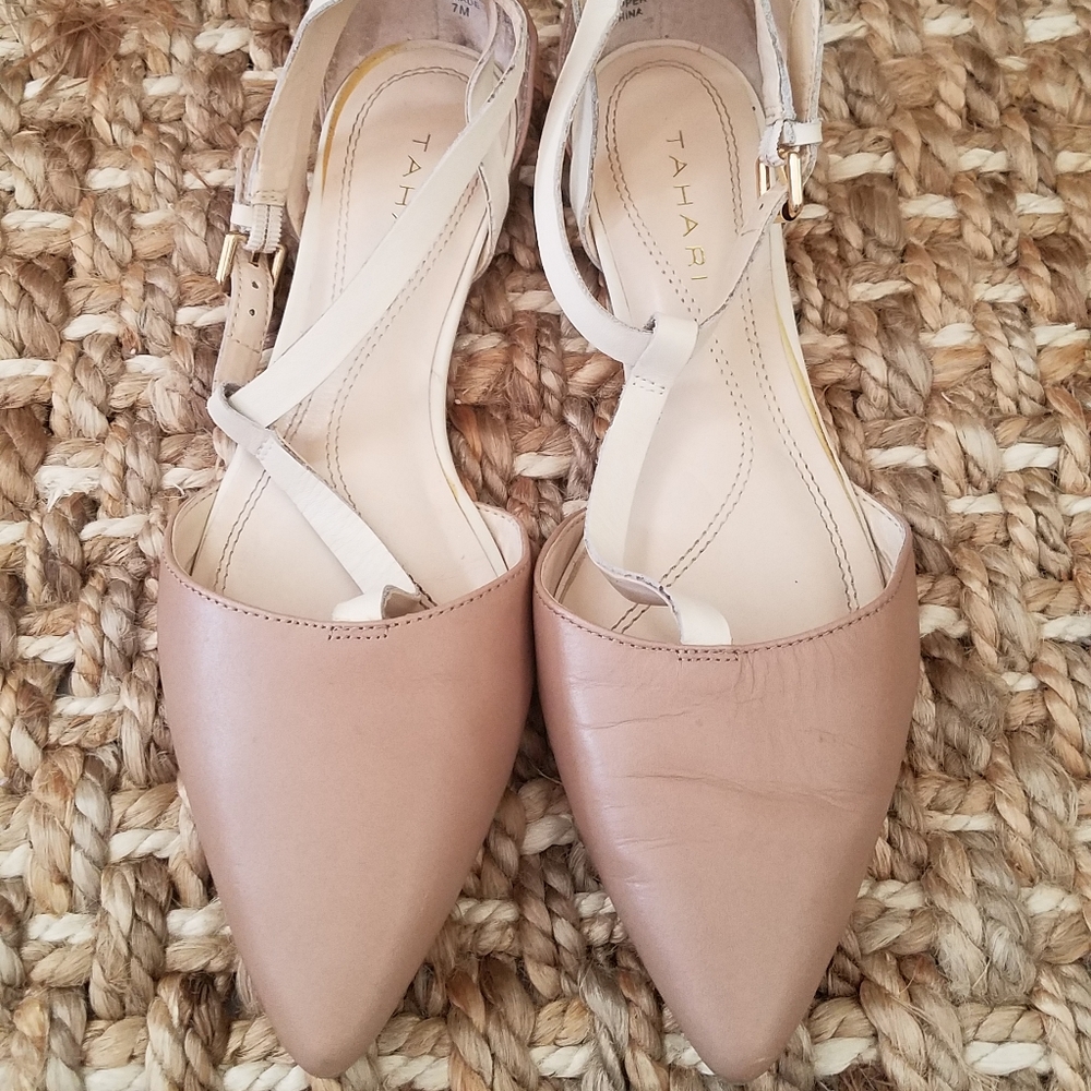 Tahari Randy Pointed Toe Flats